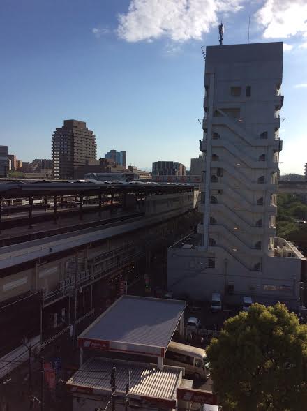 ボディケア前田のベランダからの眺め